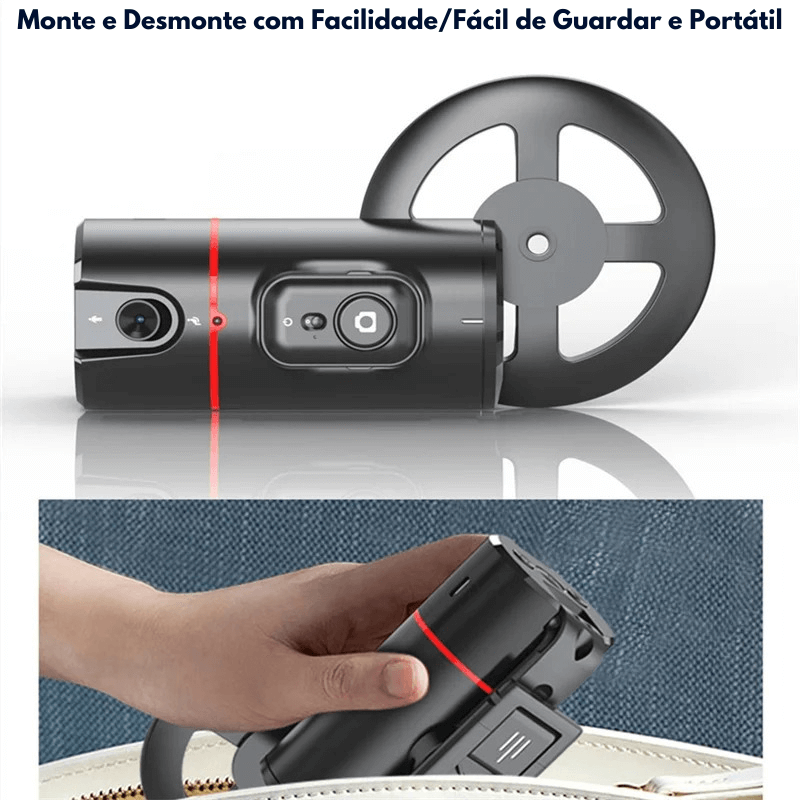 Suporte para Celular com Sensor de Movimento - Rotação 360º